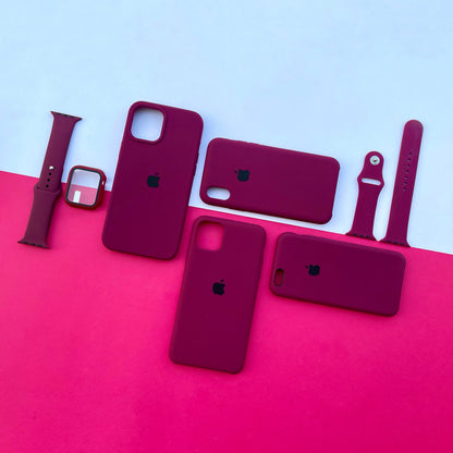 Plum Silicon Case
